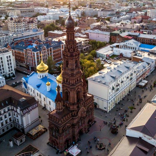 Улица Баумана в Казани 