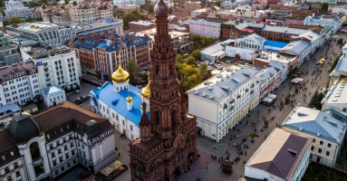 Улица Баумана в Казани 